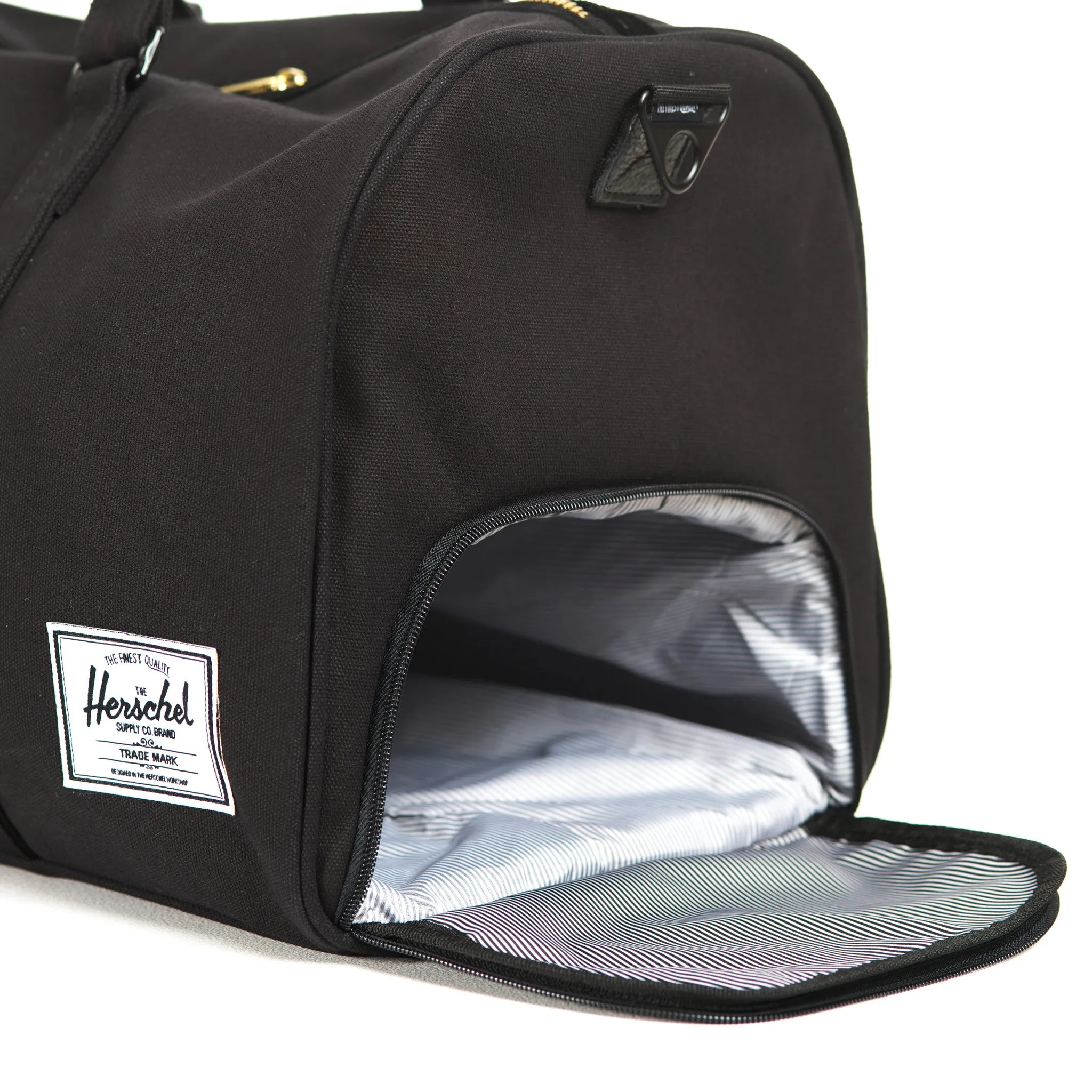 Herschel Supply Novel Canvas Duffel Bag - Black
