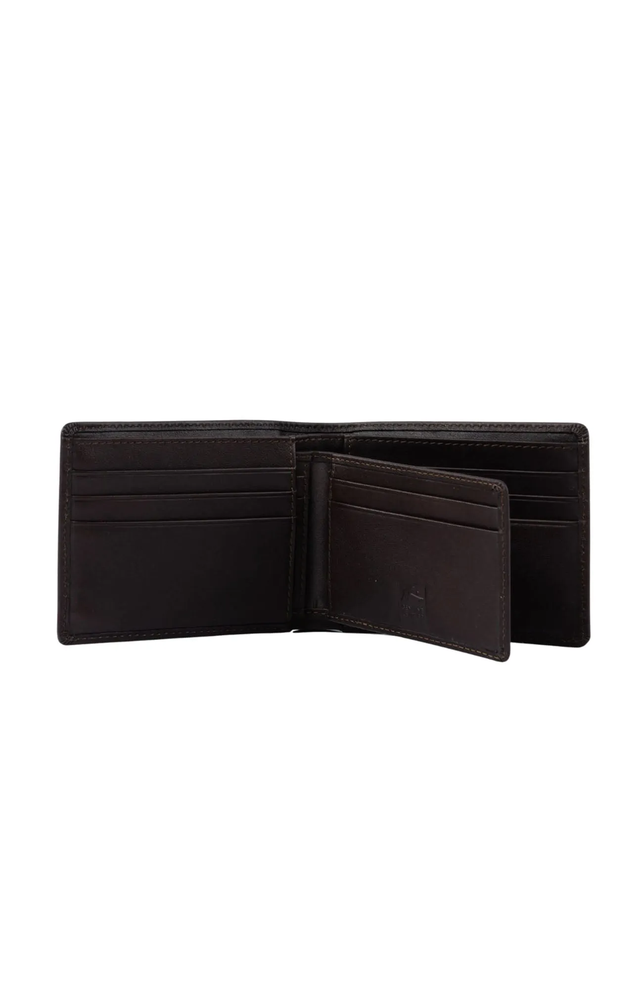 High River 2 Leather Wallet Coffee