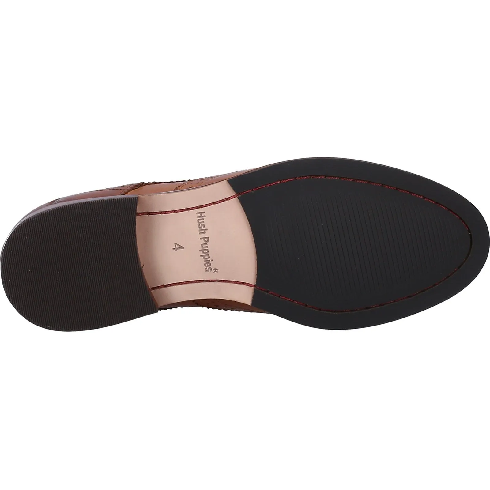 Hush Puppies Womens Natalia Leather Shoe - Navy