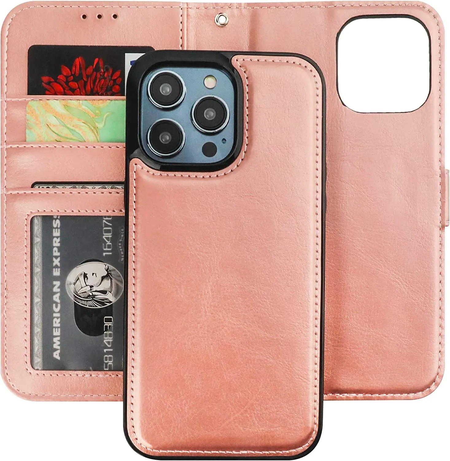 iPhone 14 Pro Max RFID Blocking Card Protective Cover 5G 6.7 inch Brown