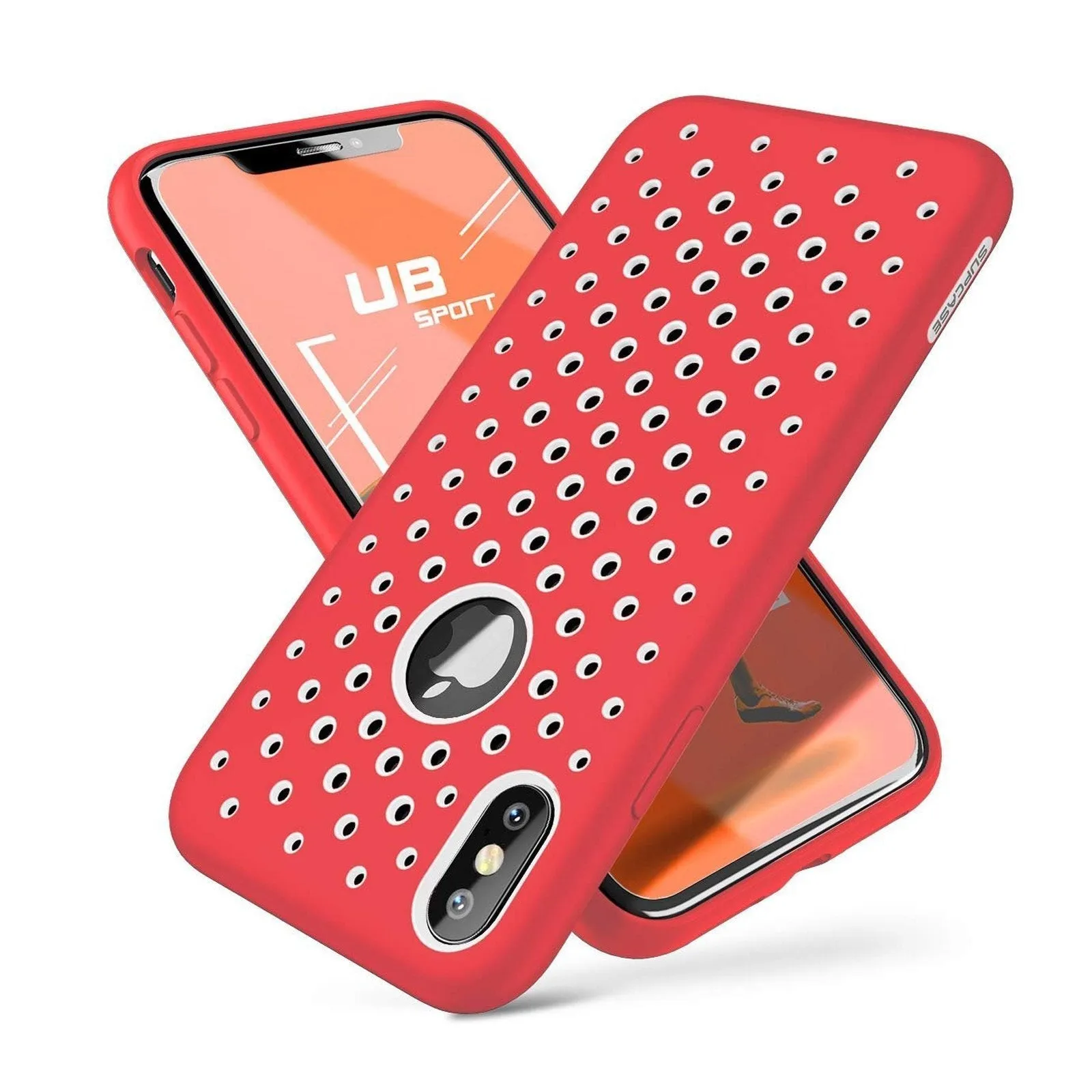 iPhone X / XS Unicorn Beetle Sport Athletic Case-Red