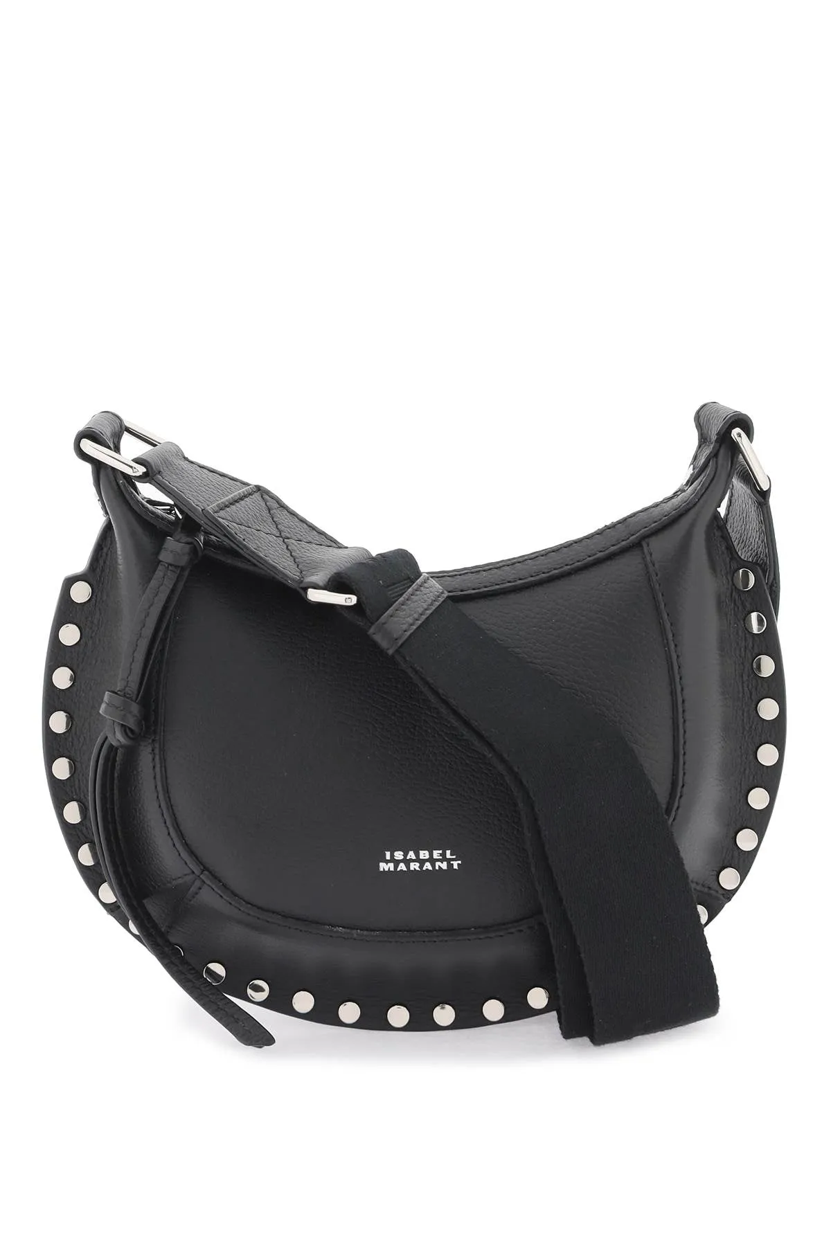 Isabel marant oskan moon mini shoulder bag BF0043FA A1C02M BLACK SILVER