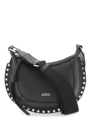 Isabel marant oskan moon mini shoulder bag BF0043FA A1C02M BLACK SILVER