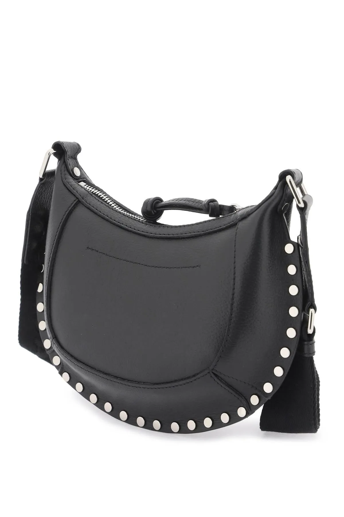 Isabel marant oskan moon mini shoulder bag BF0043FA A1C02M BLACK SILVER