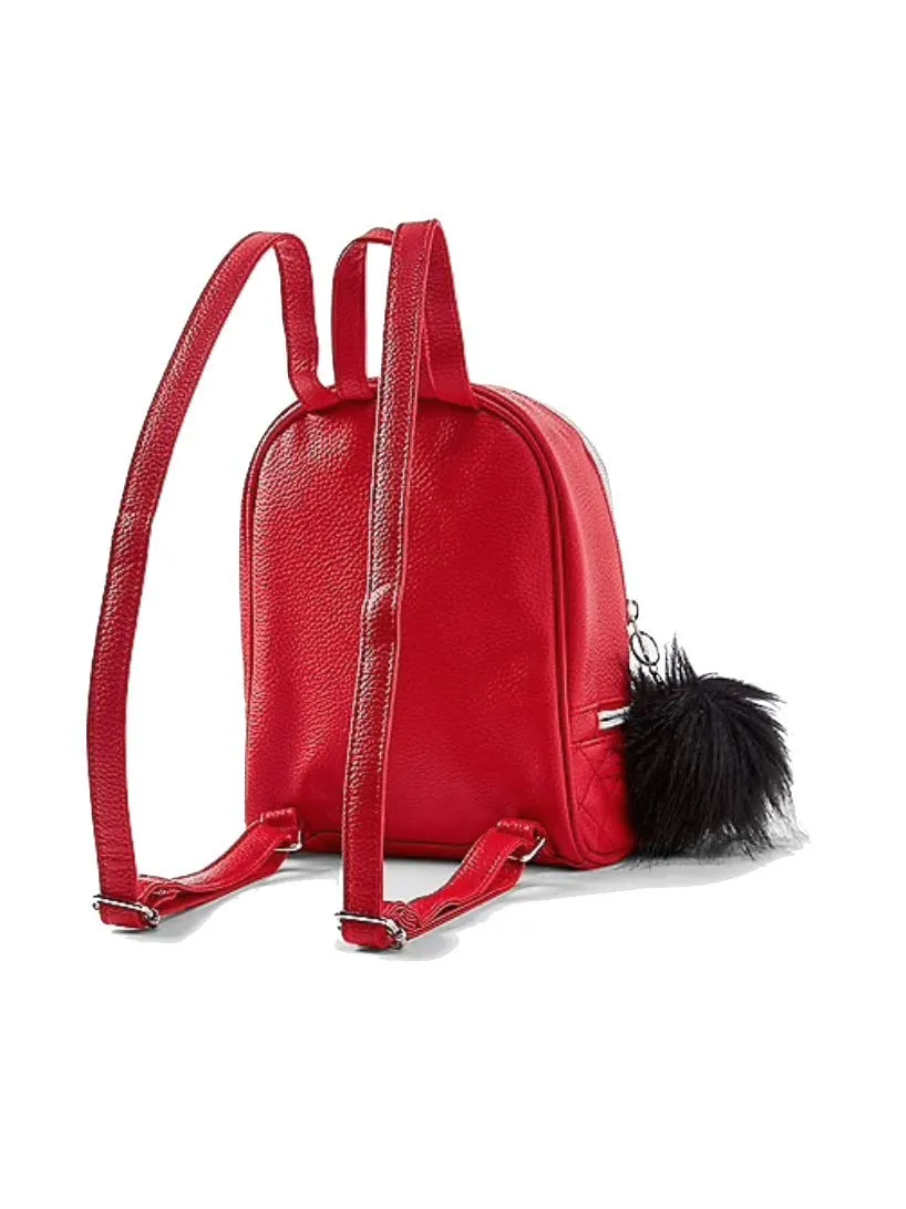 Justice Small Mini Backpack Quilted Red