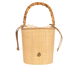 Kea Straw Bucket Bag