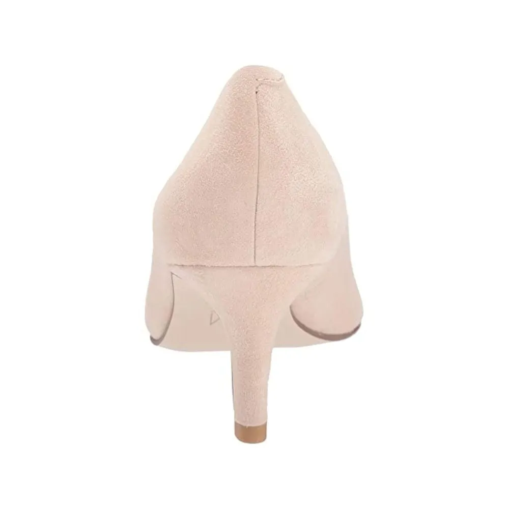 Keana Beige Suede Pelle Moda Pumps