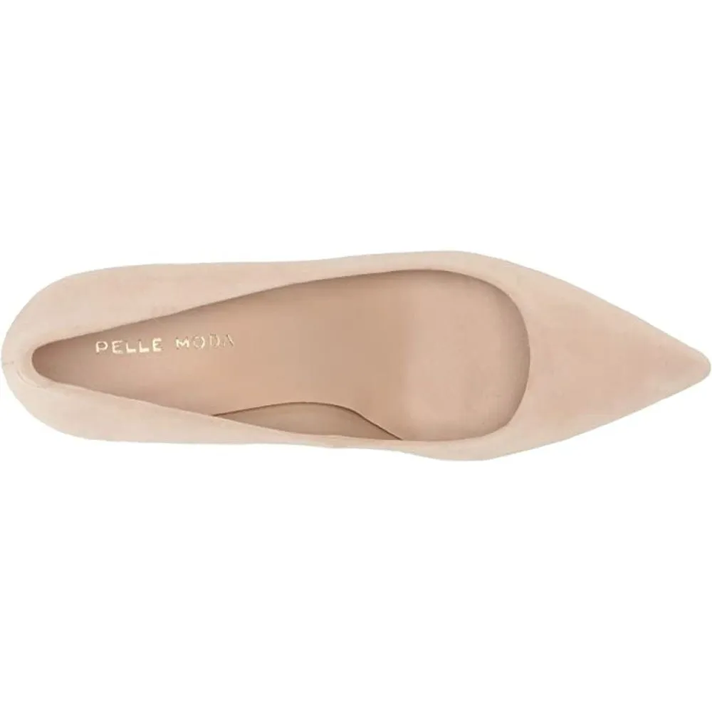 Keana Beige Suede Pelle Moda Pumps