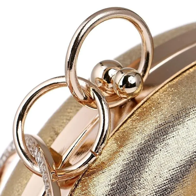 Luxy Moon Tassel Evening Bags Diamond Beaded Wedding Clutches