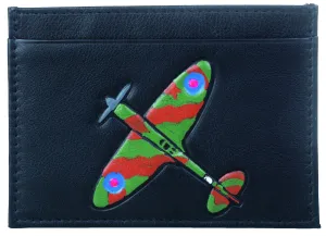Mala Leather Spitfire Collection Slim Leather Card Holder/Wallet RFID 697_8