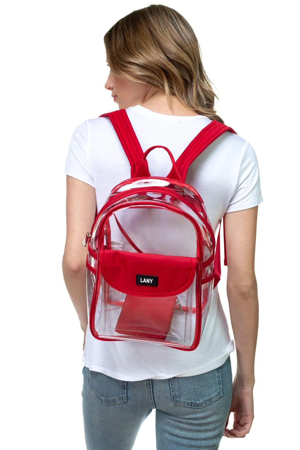Medium Clear Backpack