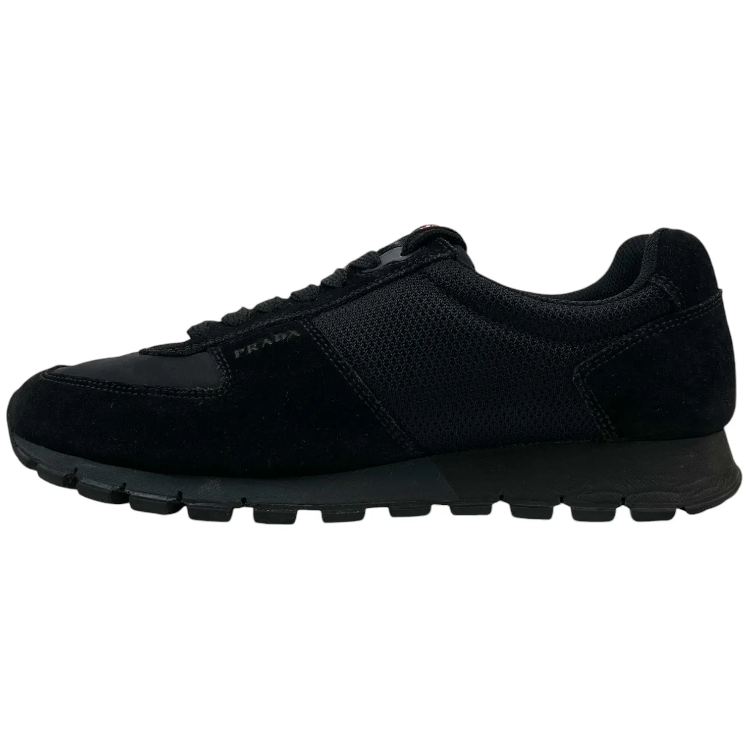 Men's Runners Low Trainers Black Size EU 40 / UK 6