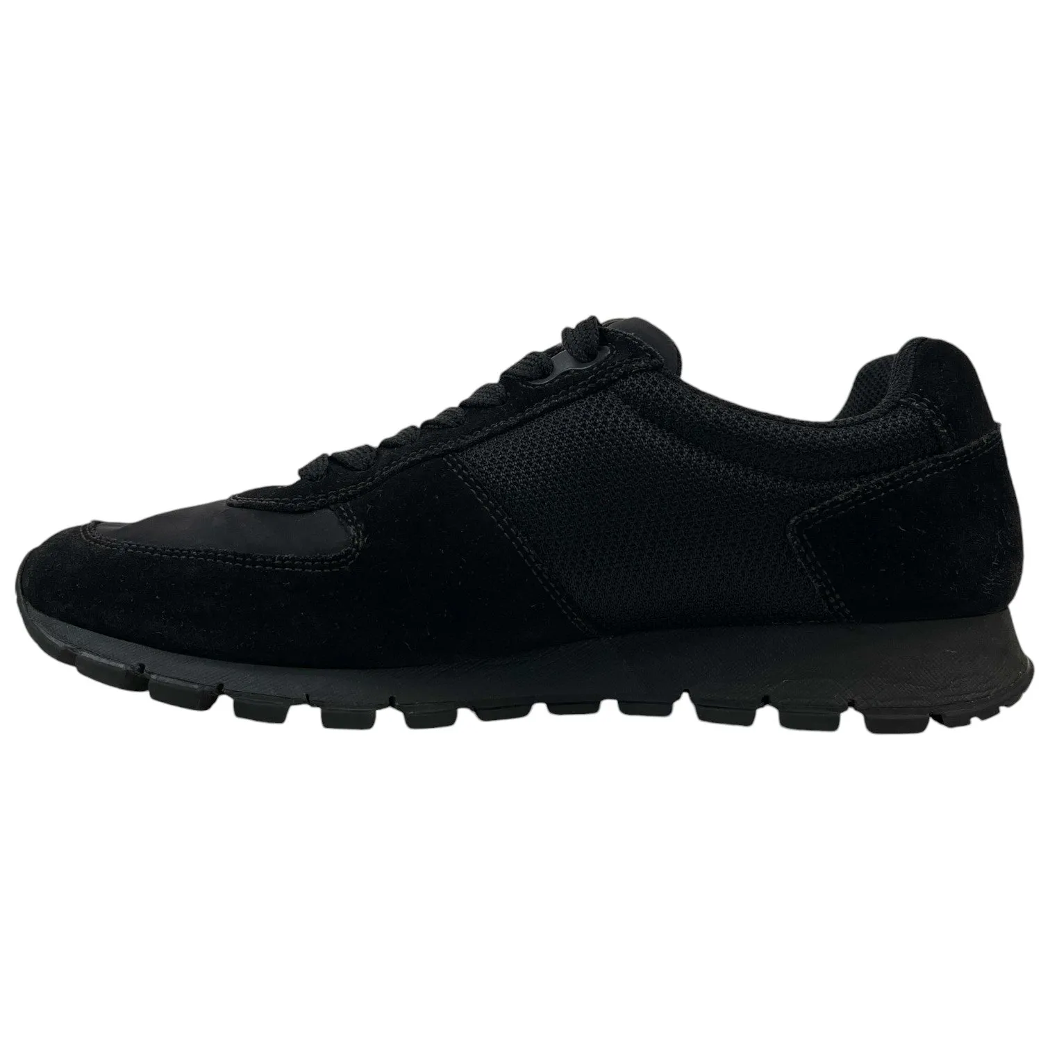 Men's Runners Low Trainers Black Size EU 40 / UK 6