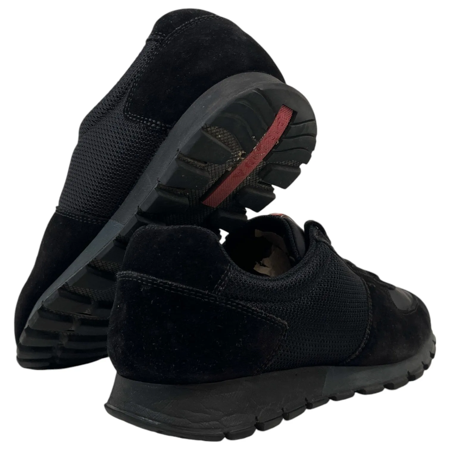 Men's Runners Low Trainers Black Size EU 40 / UK 6
