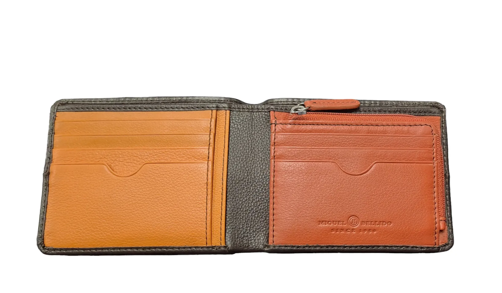 Miguel Bellido Leather Wallet 4728 - Dark Brown