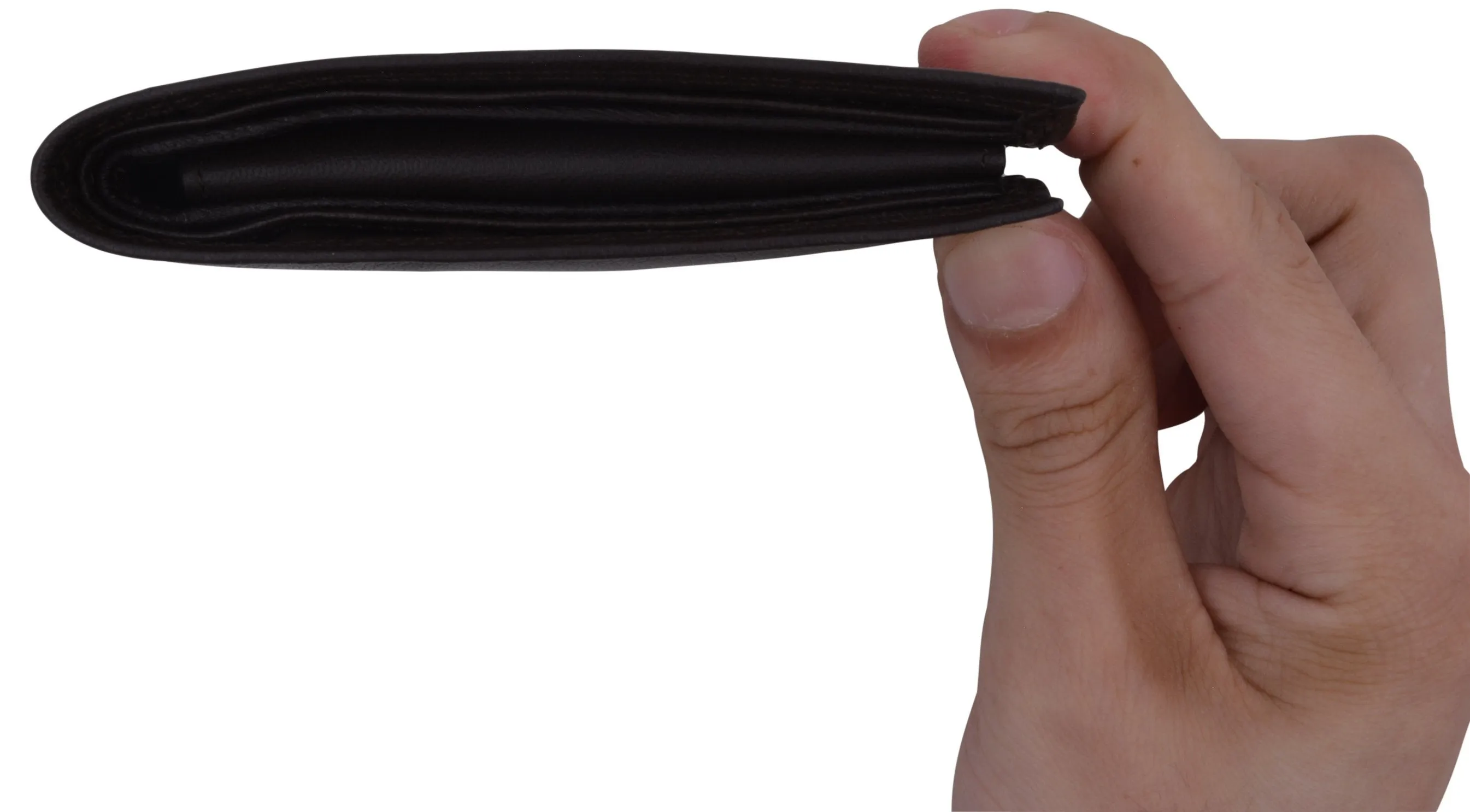 New Swiss Marshall Premium Leather Bifold Men's RFID Blocking Removable Credit Card ID Holder Wallet RFID510533