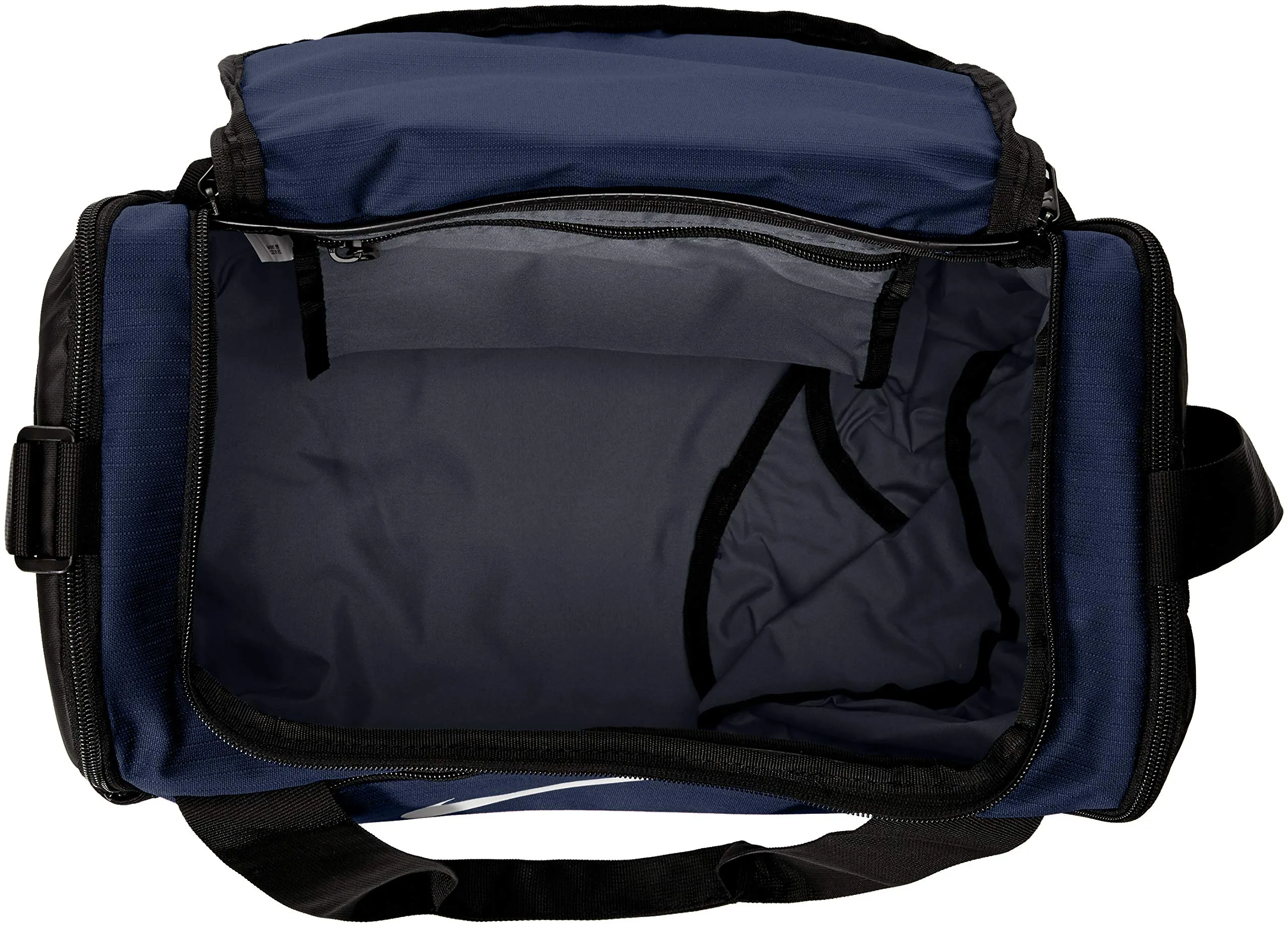 NIKE Brasilia X-Small Duffel - 9.0, Midnight Navy/Black/White, Misc