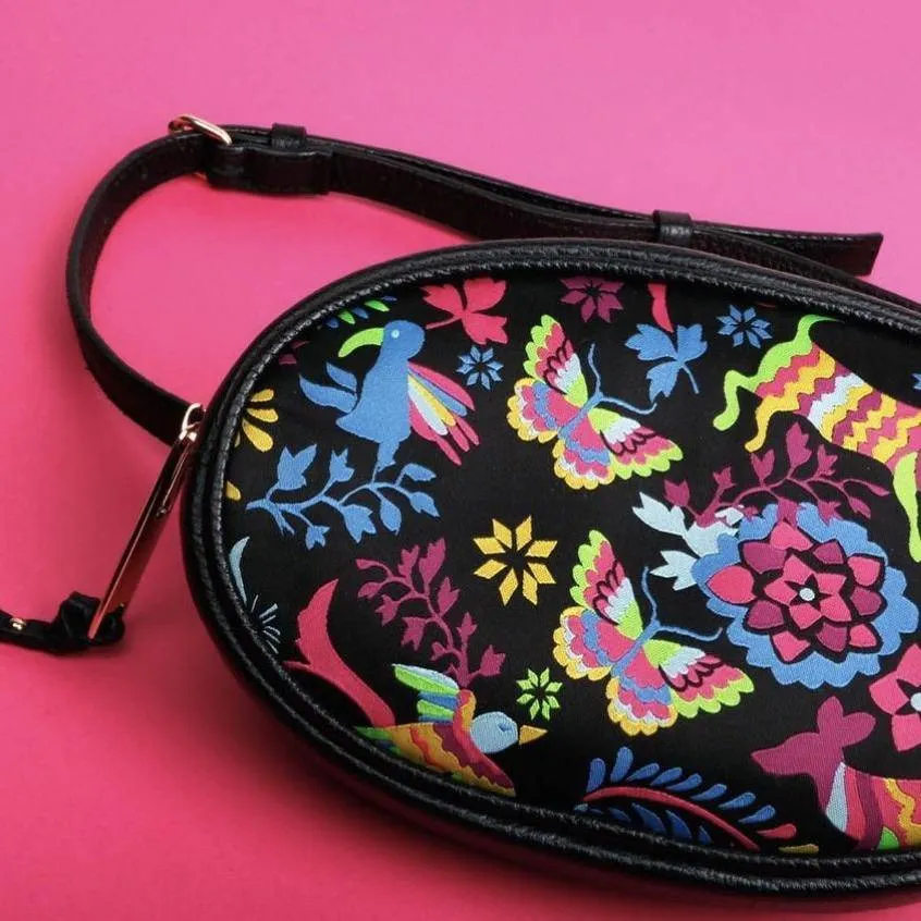 Otomi Leather Belt Bag