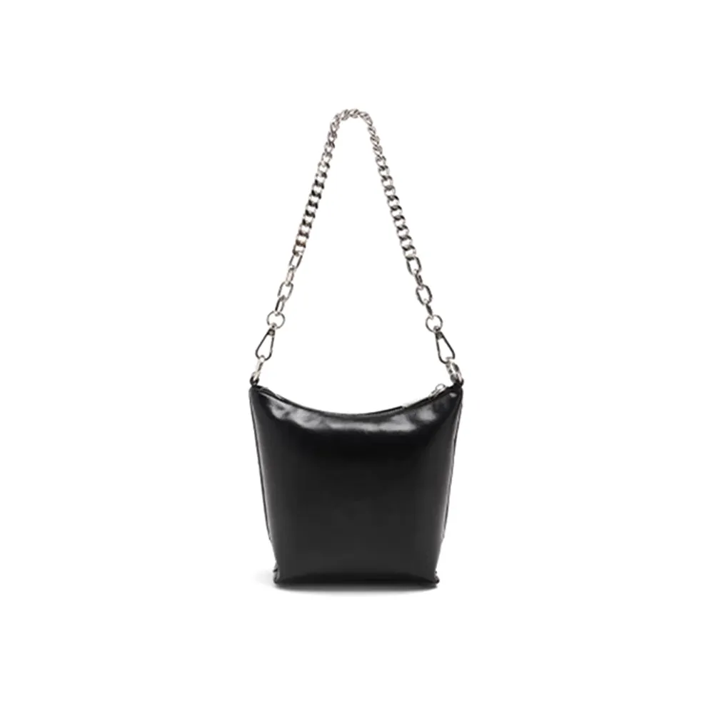 PIEBO Leather Bucket Bag