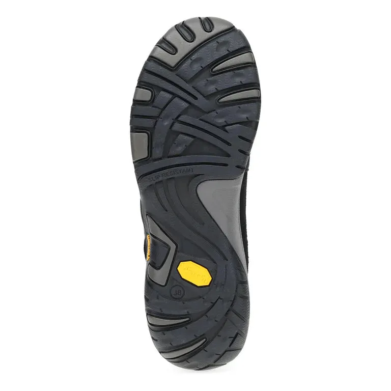 Primrose Adventure Hiking/Work Mary Jane in Black Suede