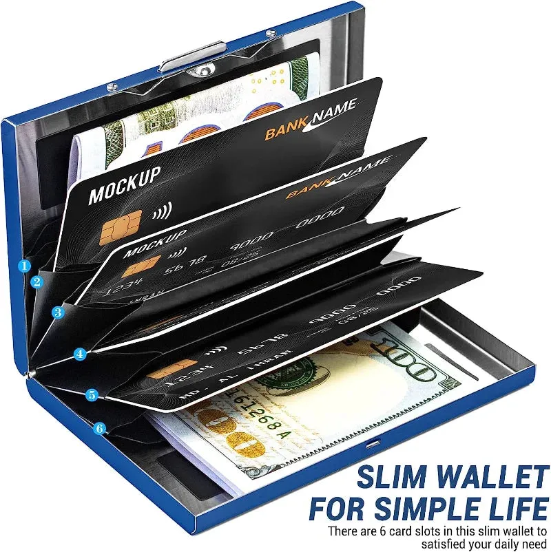 RFID Blocking Aluminum Card Holder