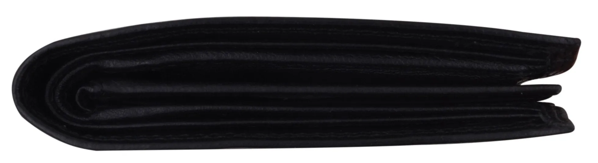 RFID Blocking Men's Bifold Premium Leather Credit Card ID Holder Wallet with Coin Pouch by Swiss Marshall RFID510059