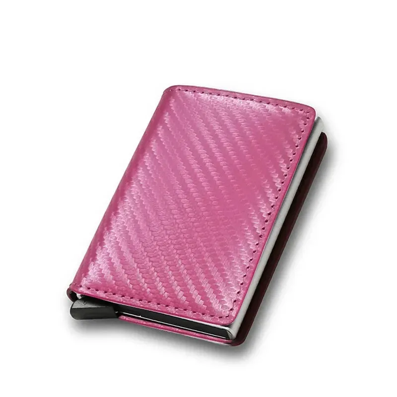 RFID Blocking Minimalist Wallet Secure Slim Card Holder