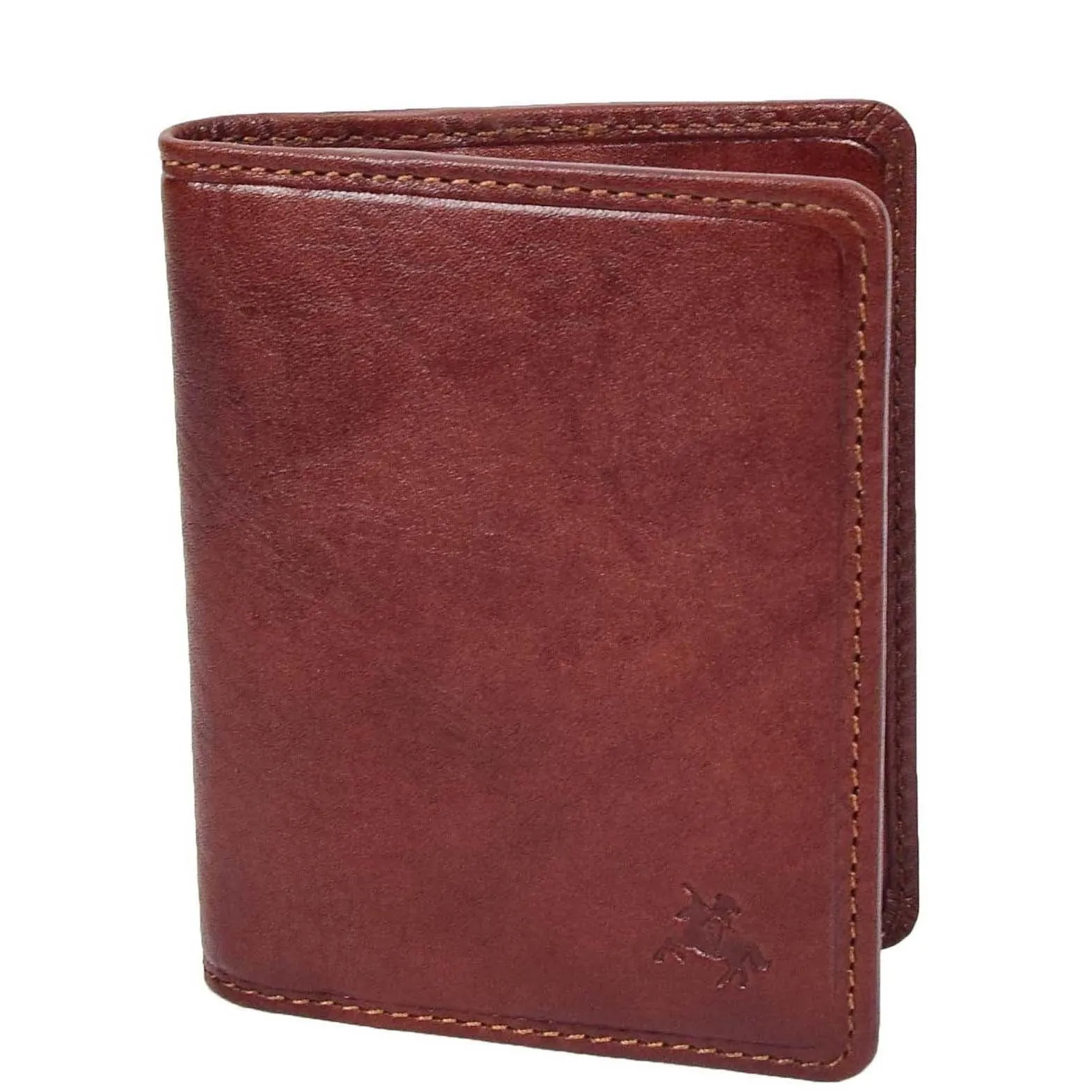 RFID Protected Bi-fold Wallet Small Credit Card Holder Geneva Tan