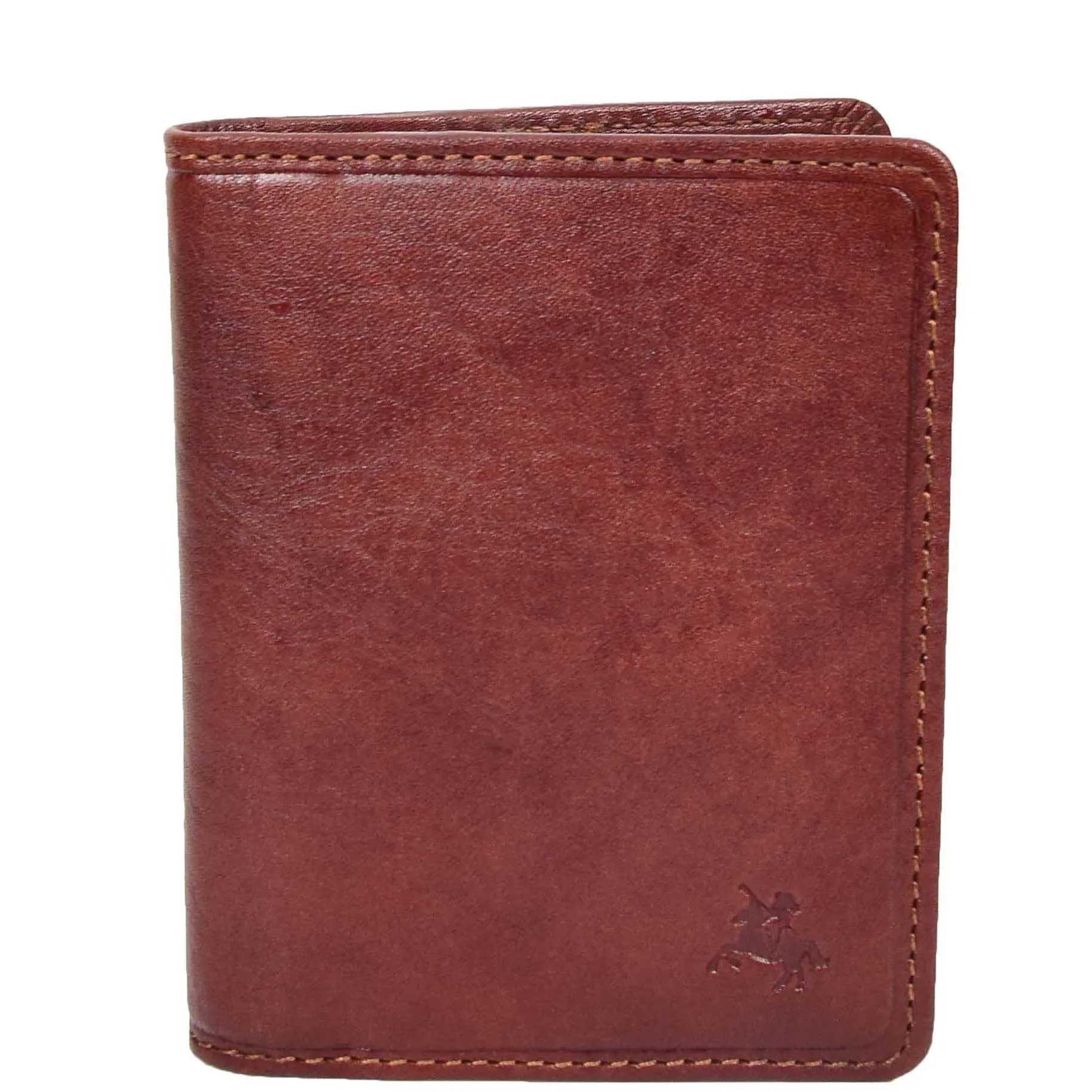 RFID Protected Bi-fold Wallet Small Credit Card Holder Geneva Tan