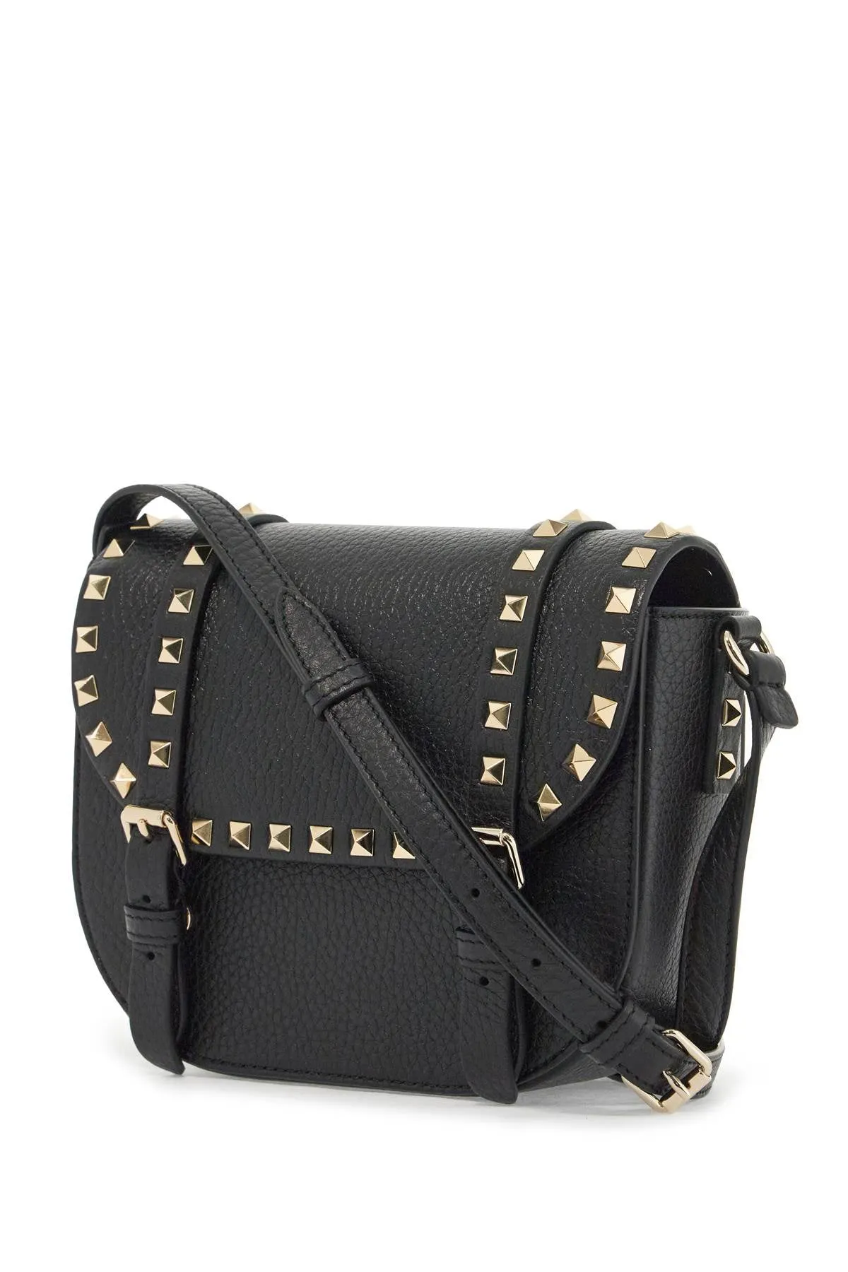 rockstud messenger bag 6W2B0Q95VSF NERO