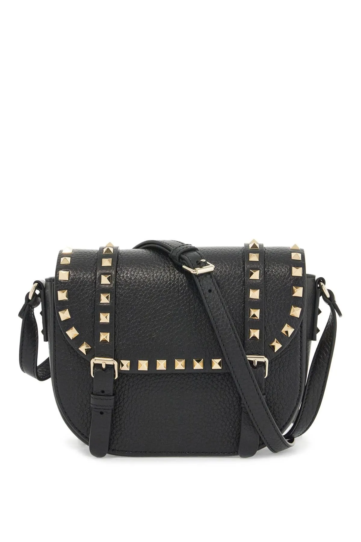 rockstud messenger bag 6W2B0Q95VSF NERO