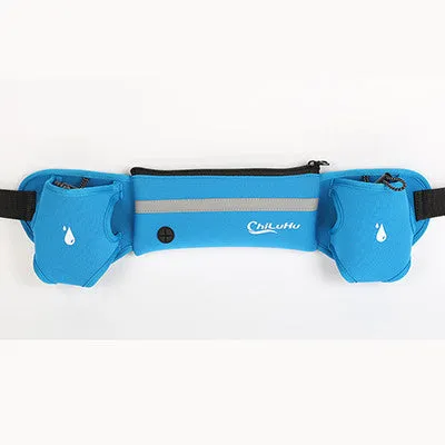 Running, Walking or Jogging Waist Bag, with 2 Hydration pockets within belt