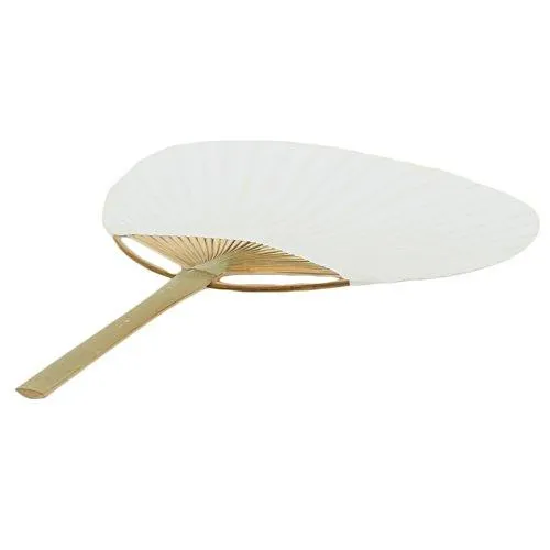 Set of 12 Paper Paddle Fans
