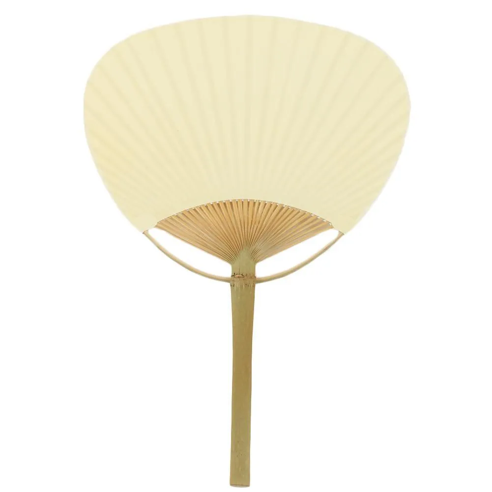 Set of 12 Paper Paddle Fans