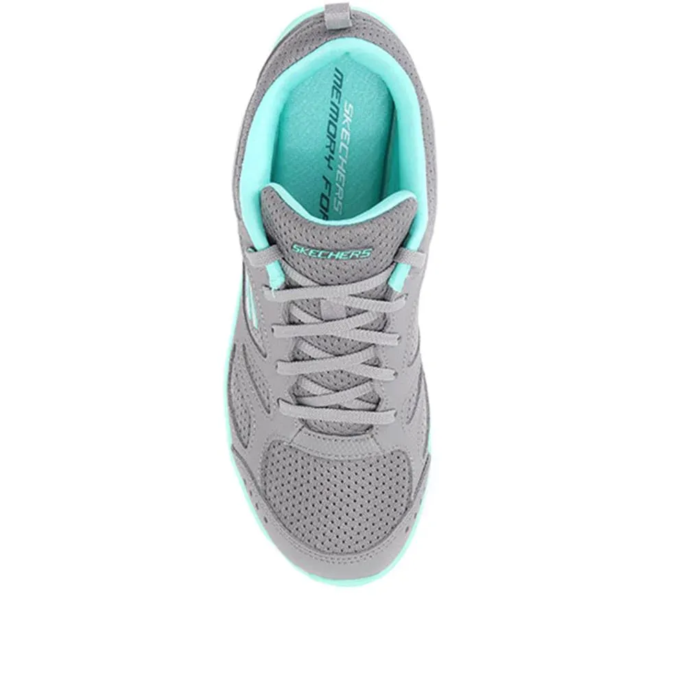 Skechers Ladies Summit Suited Lace-up Trainers