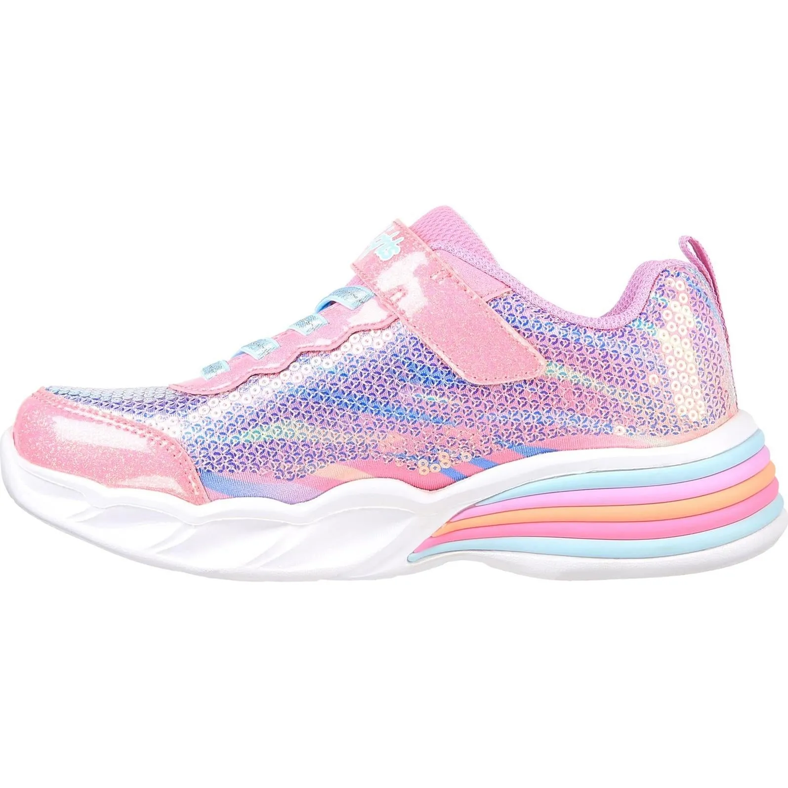 Skechers Sweetheart Lights Lets Shine Trainers