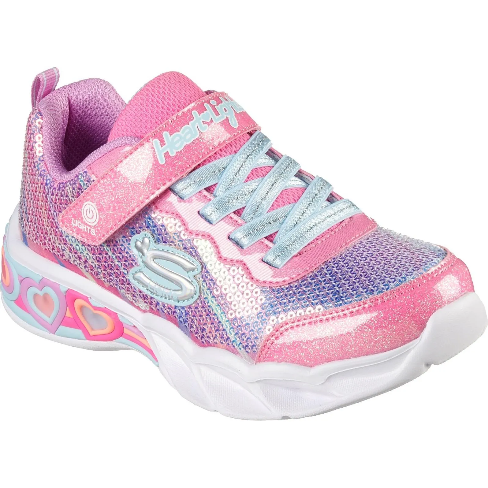 Skechers Sweetheart Lights Lets Shine Trainers