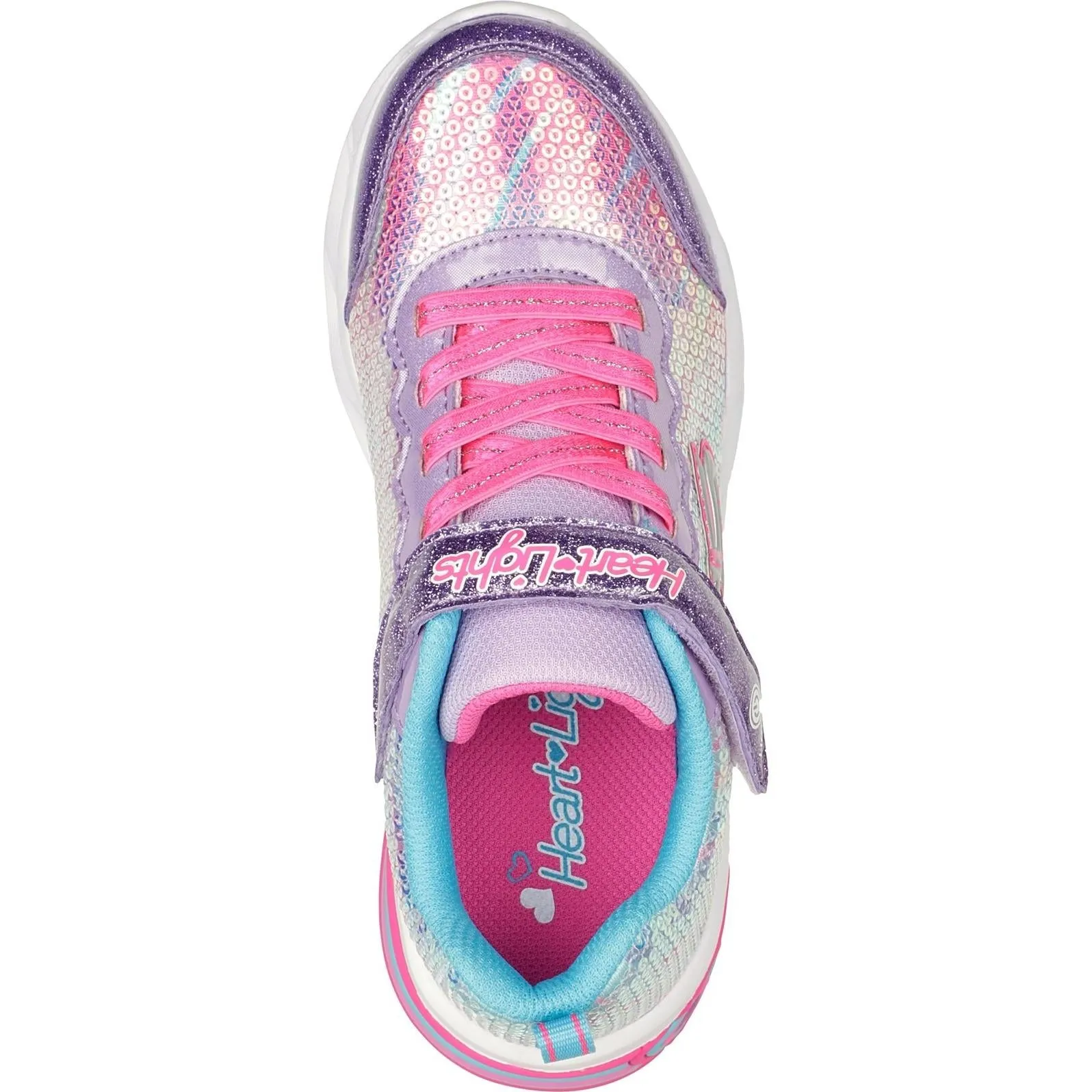 Skechers Sweetheart Lights Lets Shine Trainers