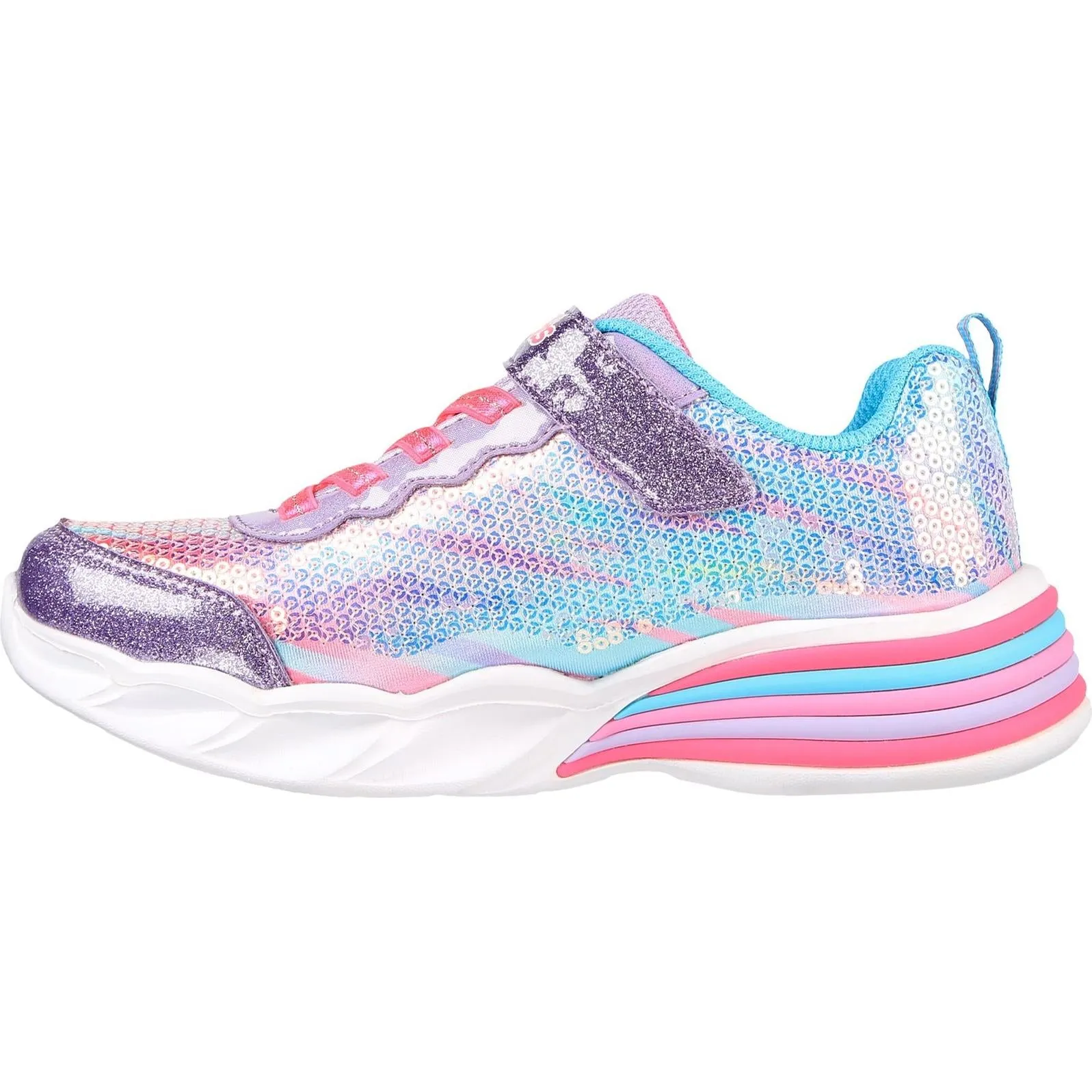 Skechers Sweetheart Lights Lets Shine Trainers