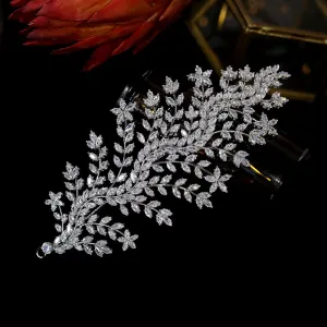 Swarovski  Crystal Wedding Hair Accessories hair piece -Sona