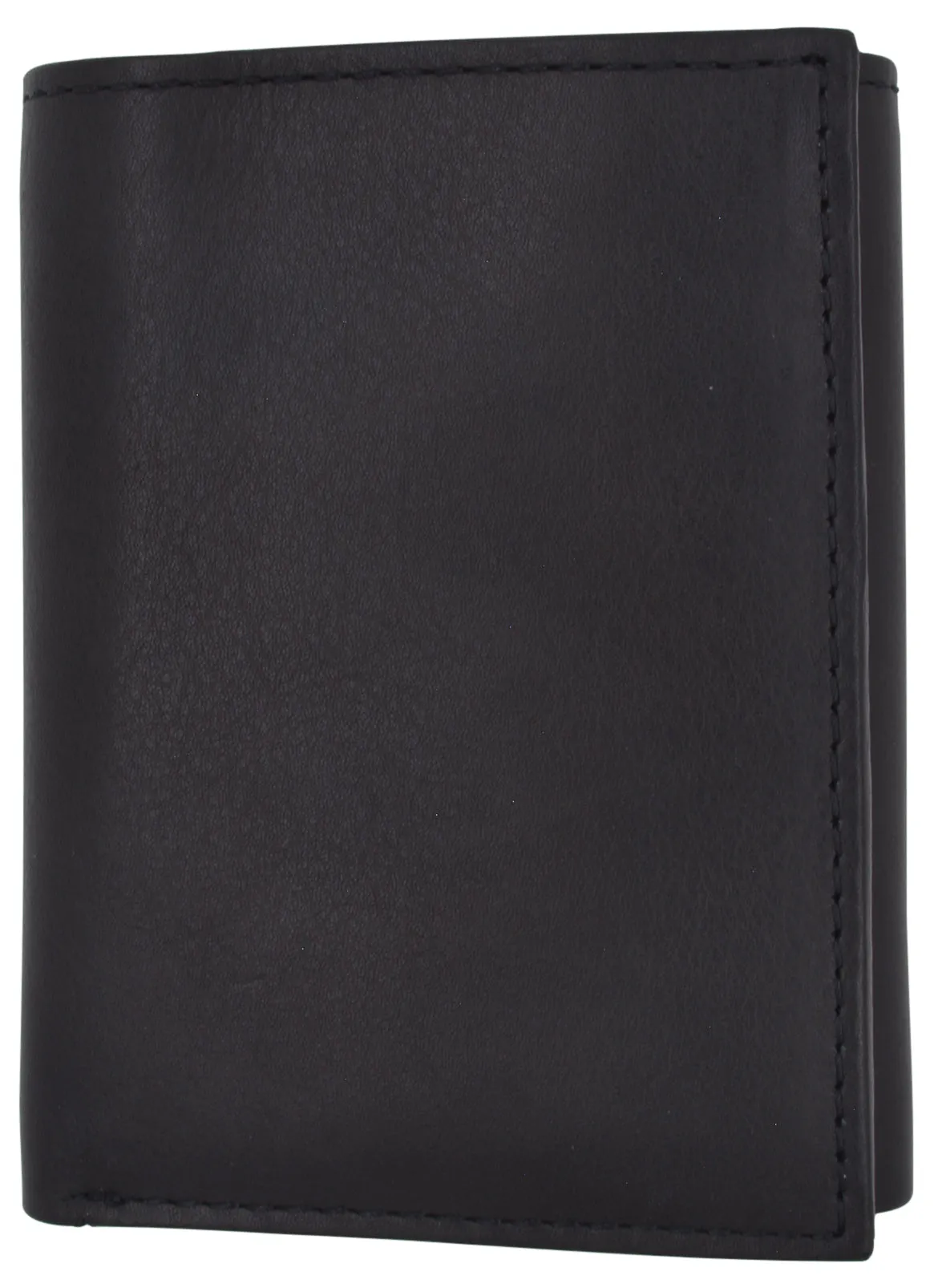 Swiss Marshall Men's RFID Blocking Premium Leather Removable Card/ID Holder Trifold Wallet