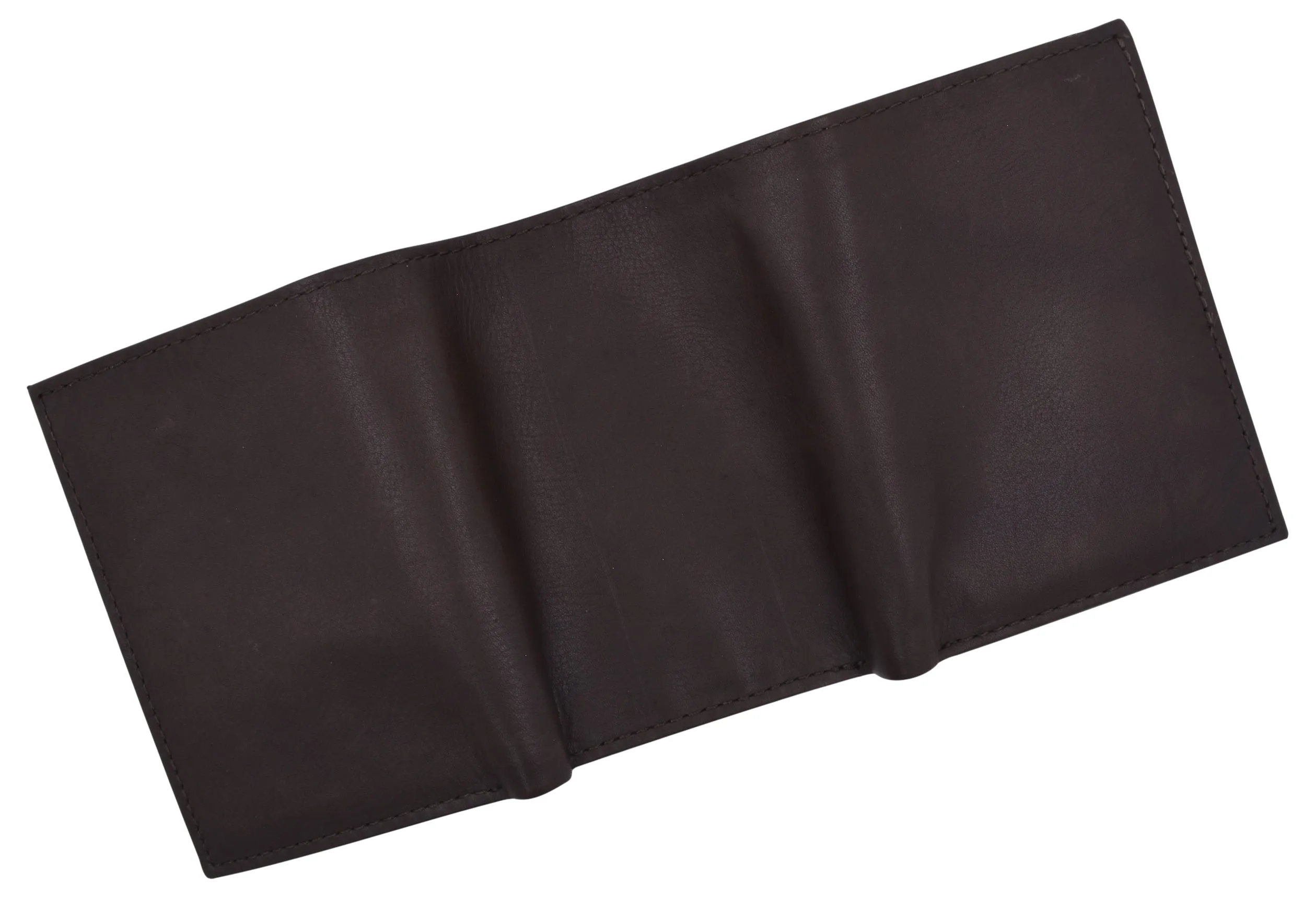 Swiss Marshall Men's RFID Blocking Premium Leather Removable Card/ID Holder Trifold Wallet