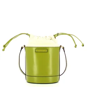 The Bridge - Greta Pistacchio Bucket Bag - 04312501 - PISTACCHIO/ABB./ORO