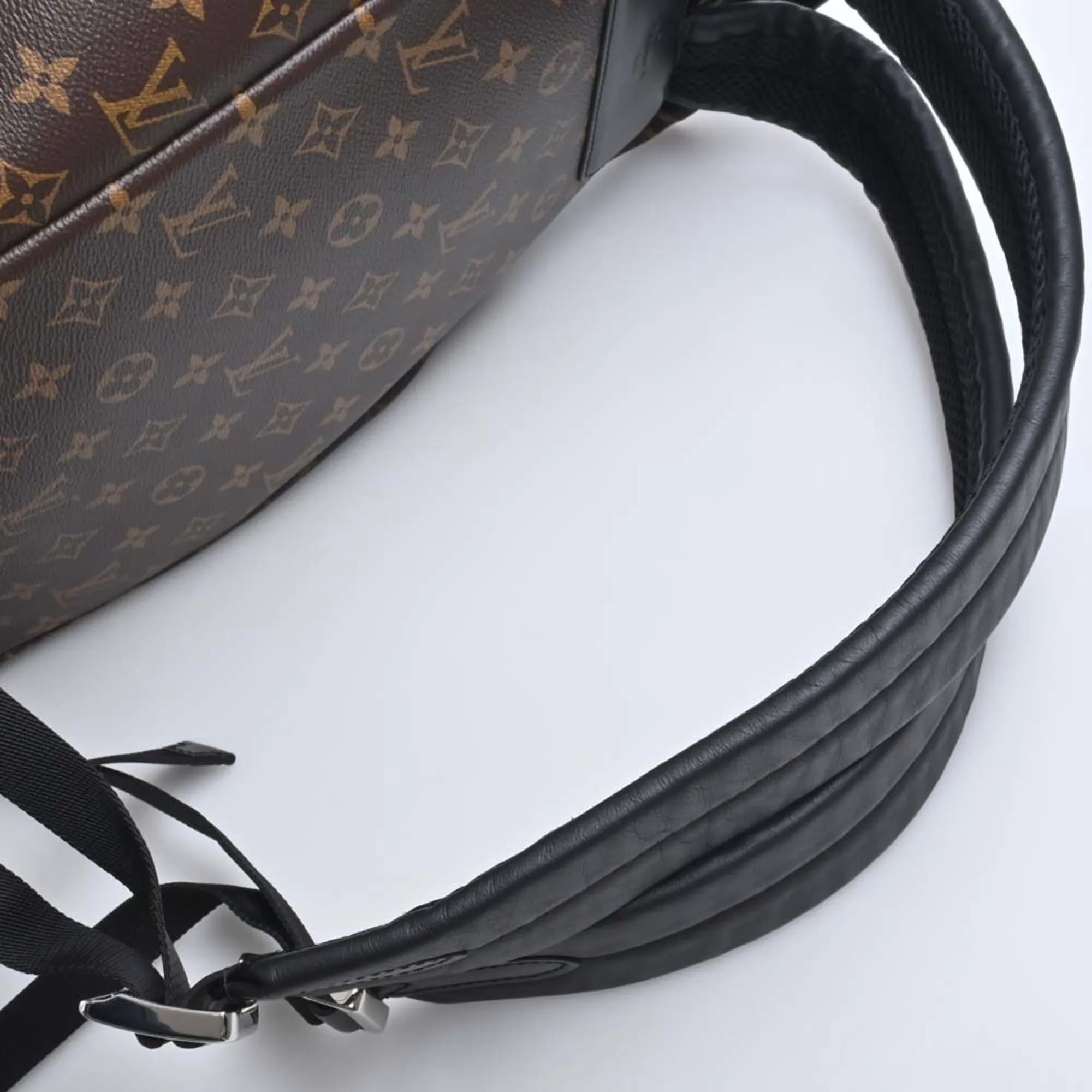 Trendy Inspired Louis Vuitton Monogram Macassar Backpack Rucksack M43422 Brown Women's