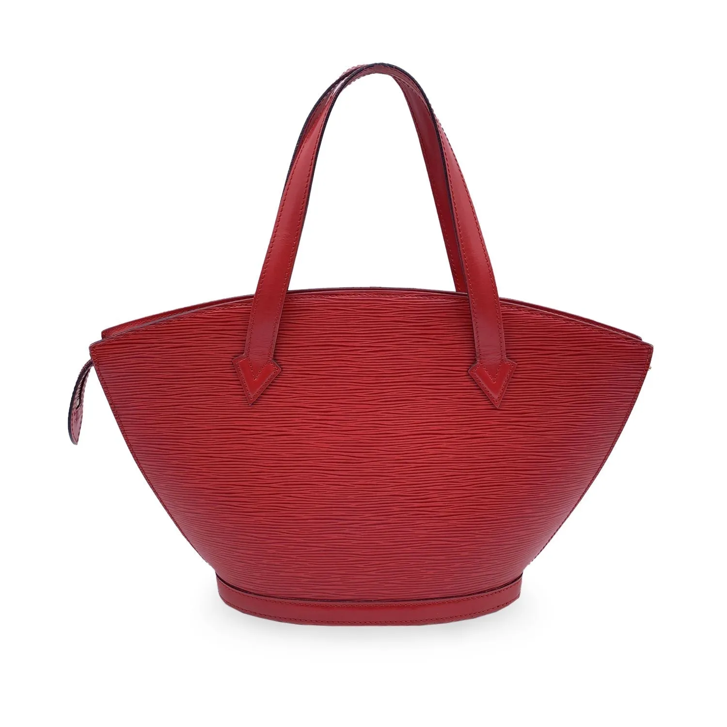 Trendy Inspired Louis Vuitton Vintage Red Epi Leather Saint Jacques Pm Bag