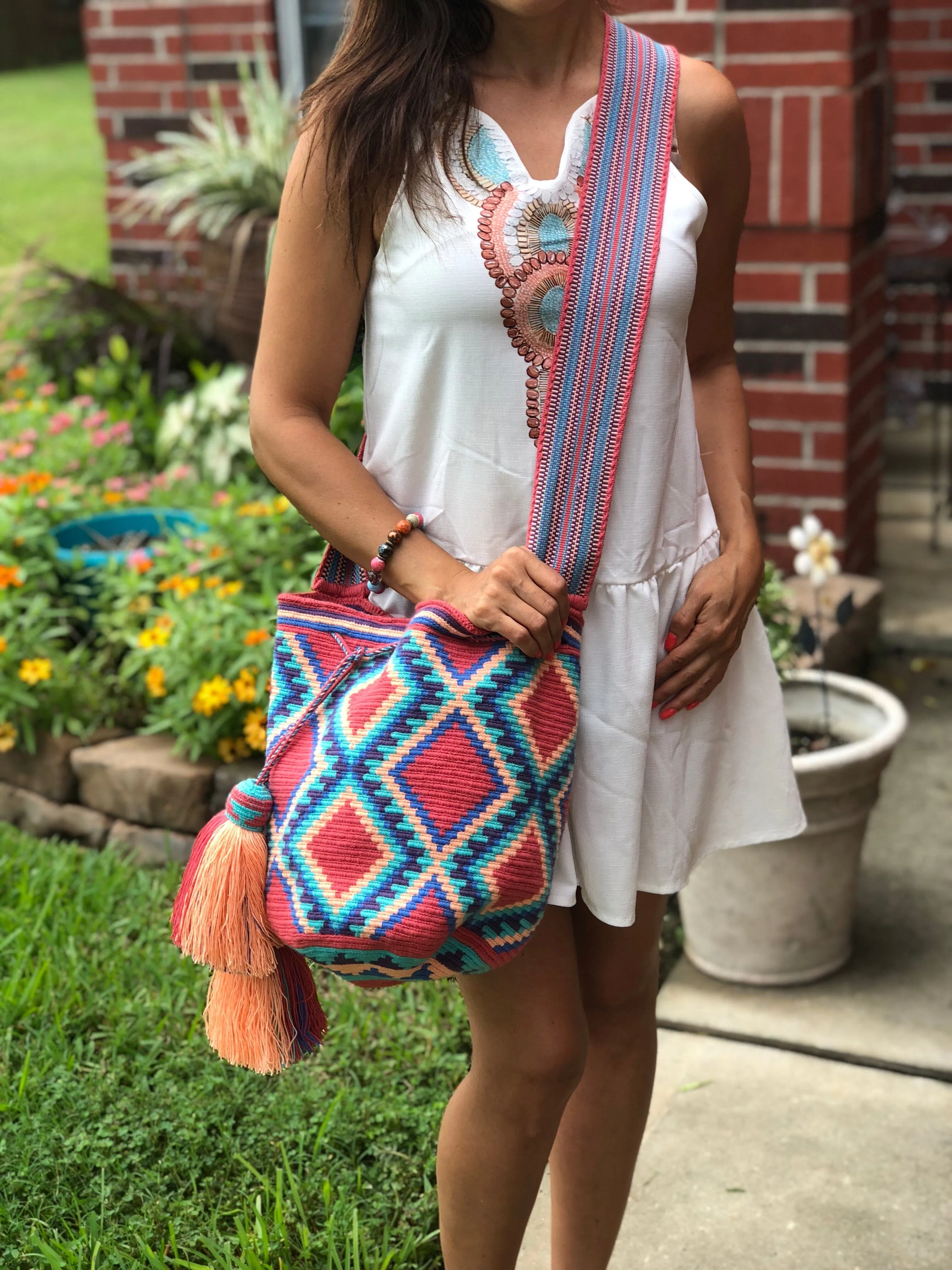 Turquoise Love - Special Edition Crochet Bags - Crossbody Boho Bags