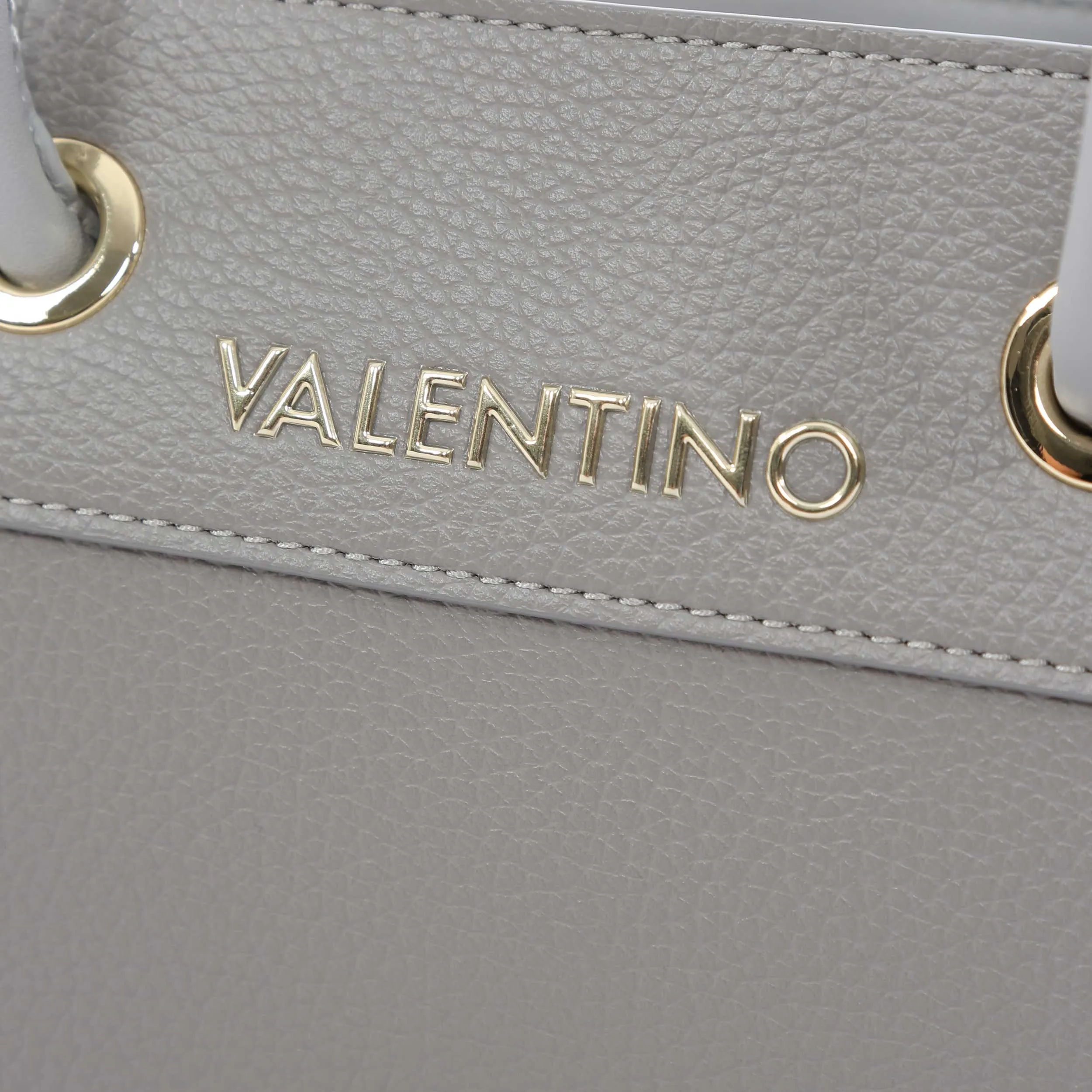 Valentino Bags Alexia Mini Shopper Ladies Bag in Grey