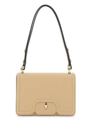 Valentino garavani borsa a spalla vlogo leather 4W2B0N10LFN CAPPUCCINO
