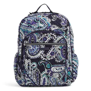 Vera Bradley Signature Cotton Campus, Deep Night Paisley