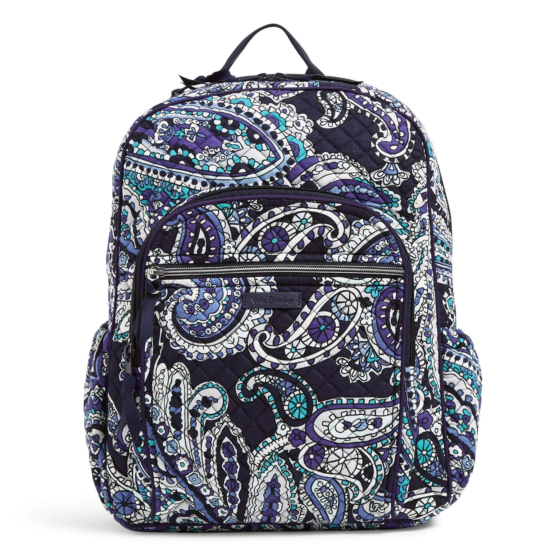 Vera Bradley Signature Cotton Campus, Deep Night Paisley